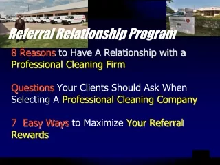 Referral Relationship Program