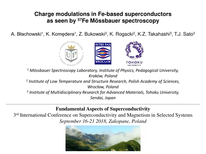 charge modulations in fe based superconductors