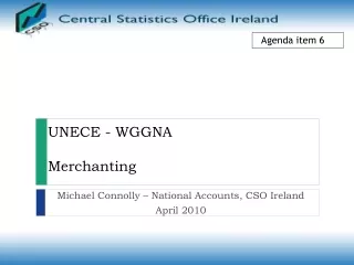 UNECE - WGGNA Merchanting