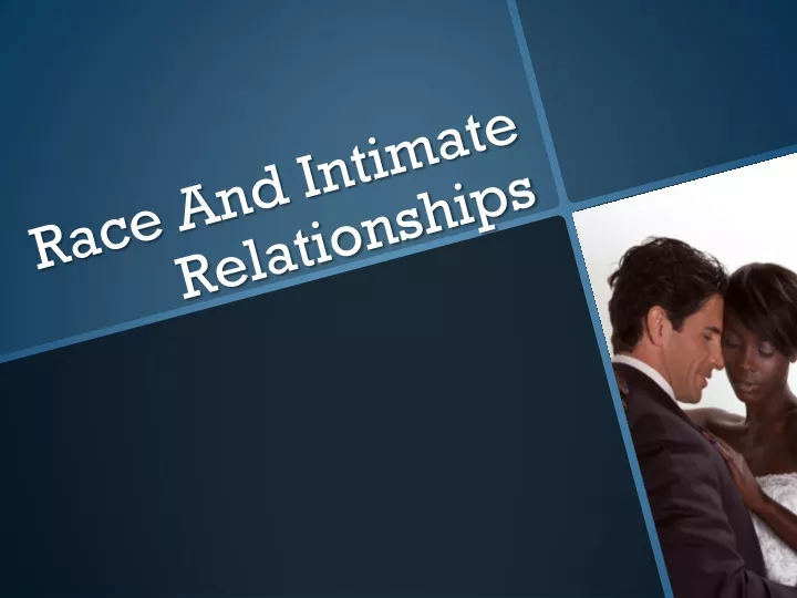 race and intimate relationships