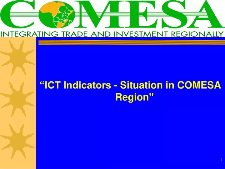 ict indicators situation in comesa region