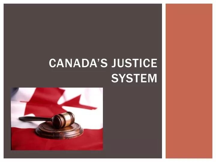 canada s justice system
