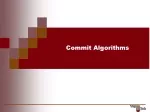 Commit Algorithms - slide 1