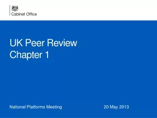 UK Peer Review Chapter 1