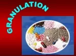GRANULATION - slide 1