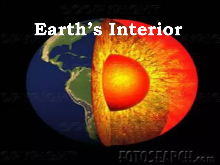 earth s interior