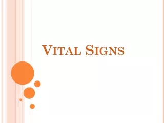Vital  Signs