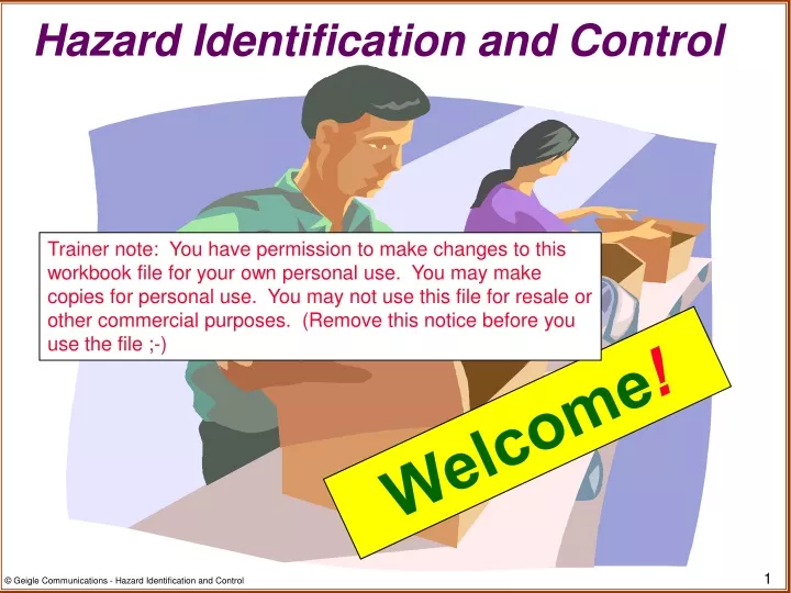 hazard identification and control