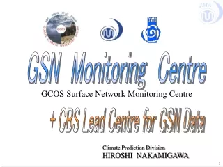 GSN　Monitoring　Centre