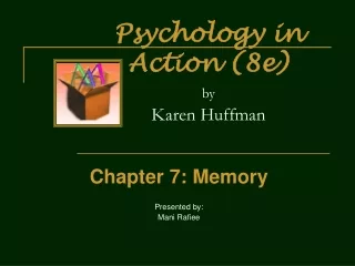 Psychology in Action (8e) by Karen Huffman