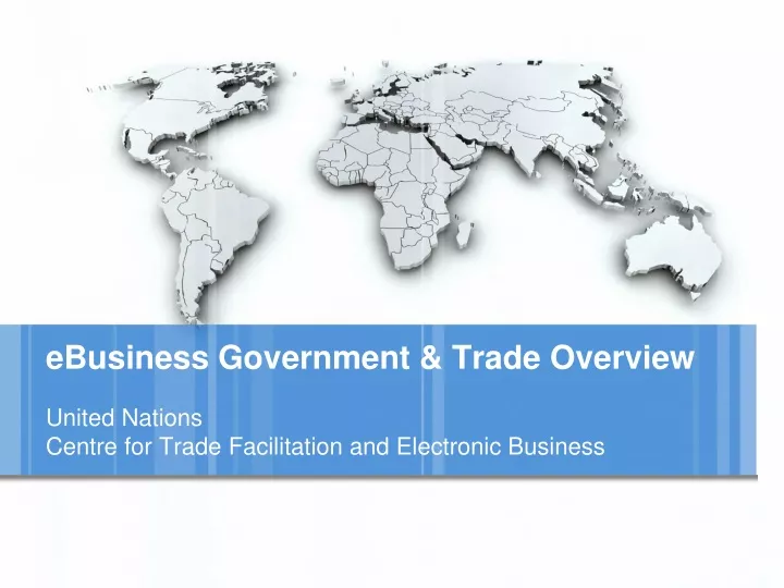 ebusiness government trade overview
