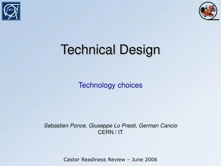 technical design