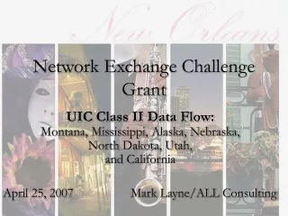 Network Exchange Challenge Grant