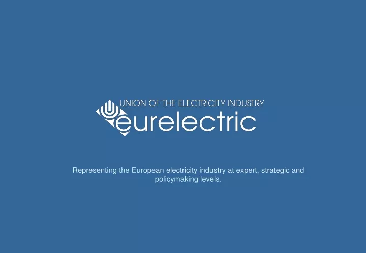 representing the european electricity industry