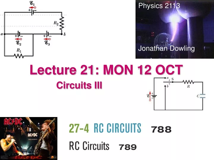 lecture 21 mon 12 oct