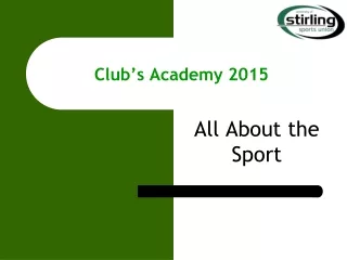 Club’s Academy 2015