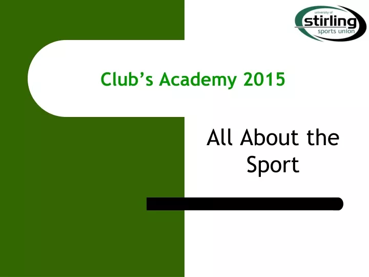club s academy 2015
