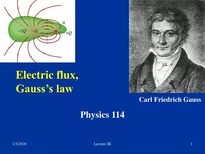 electric flux gauss s law