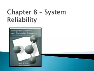 Chapter  8  –  System Reliability