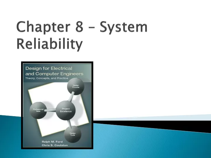 chapter 8 system reliability