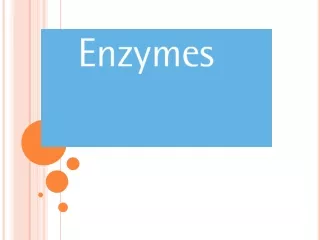 CONTENTS Introduction  Classification  of enzymes 3. Properties :