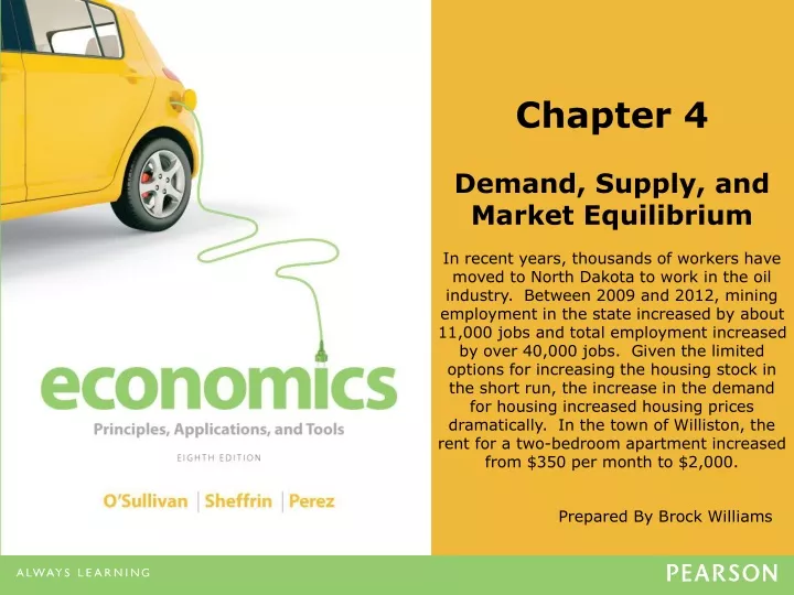 chapter 4 demand supply and market equilibrium