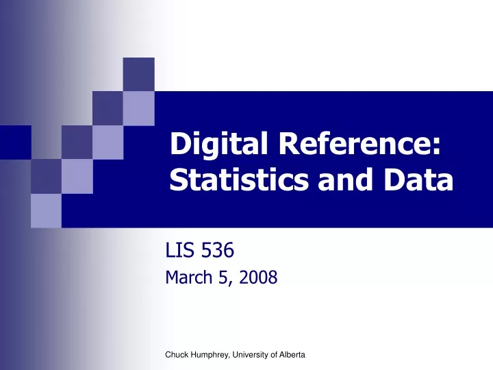 digital reference statistics and data