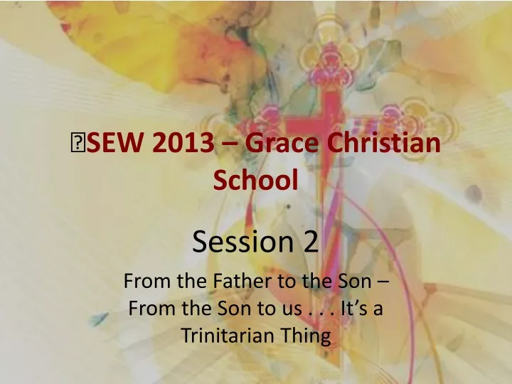 sew 2013 grace christian school