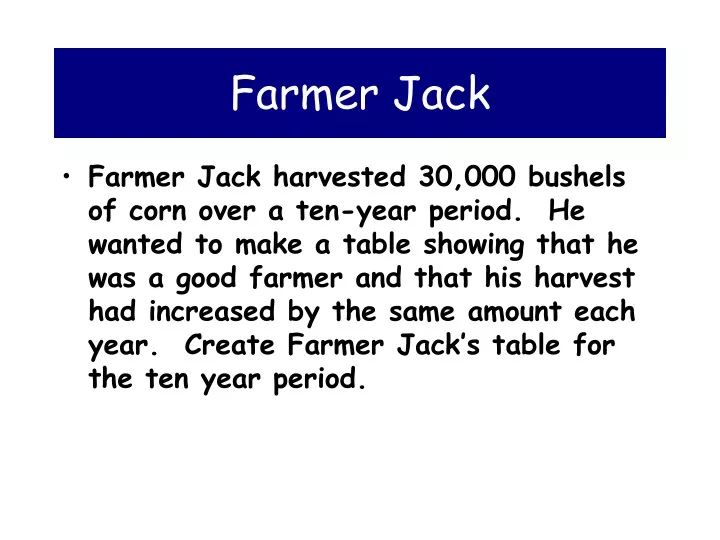 farmer jack