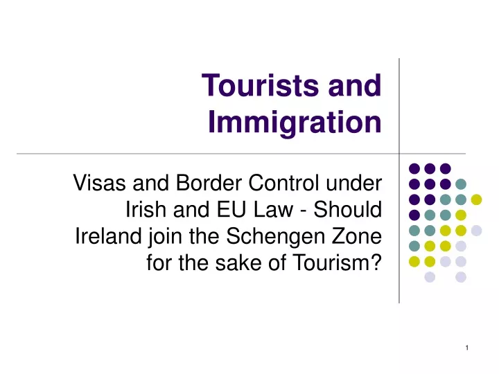 tourists and immigration