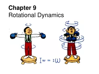 Chapter 9 Rotational Dynamics