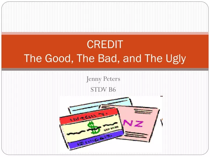 credit the good the bad and the ugly