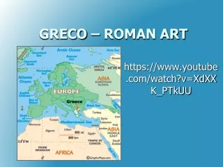 GRECO – ROMAN ART