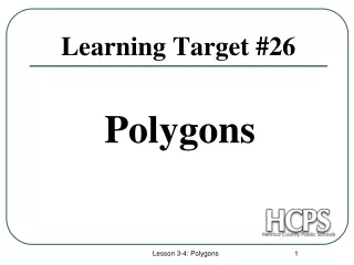 Learning Target #26