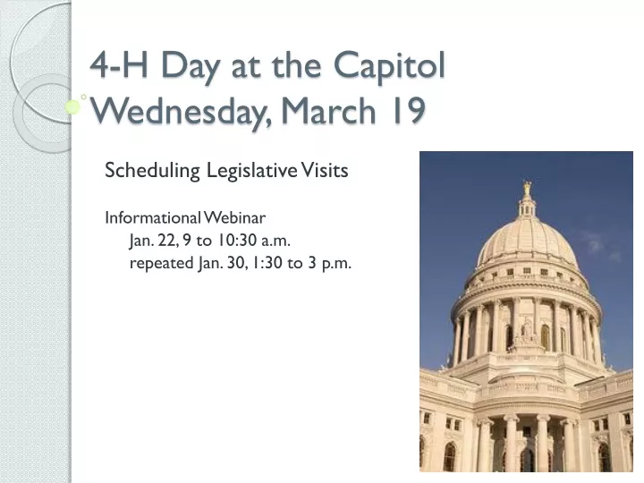 4 h day at the capitol wednesday march 19