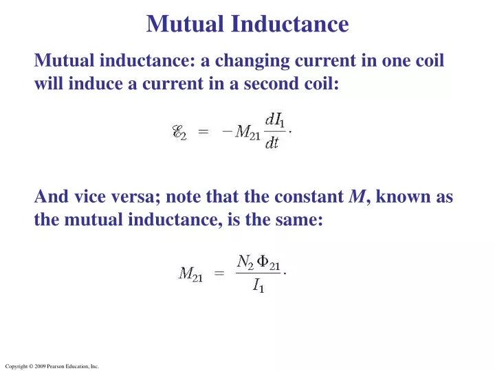 mutual inductance