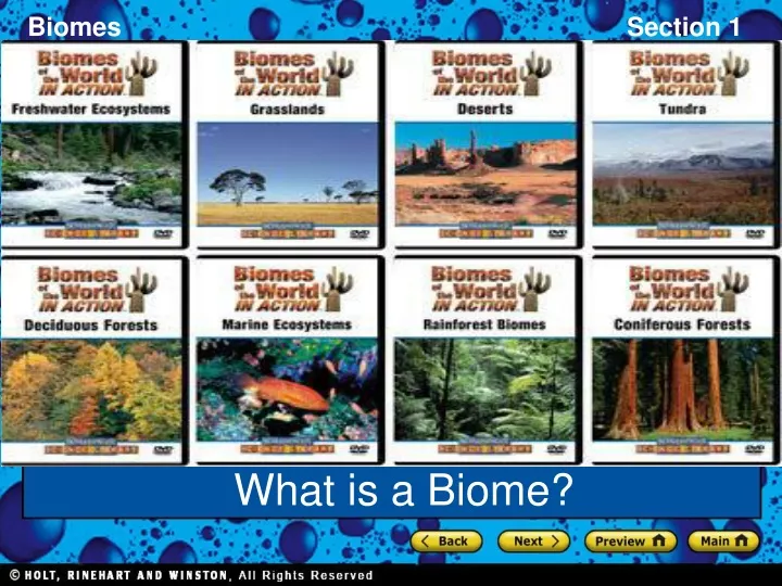 biomes what is a biome