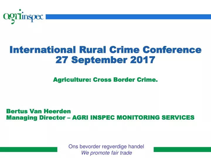 international rural crime conference 27 september