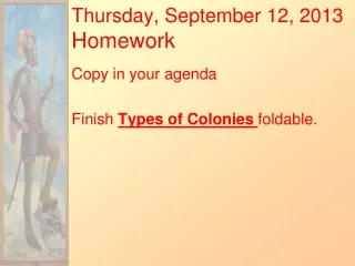 Thursday, September 12, 2013 Homework