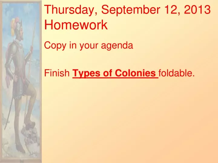 thursday september 12 2013 homework