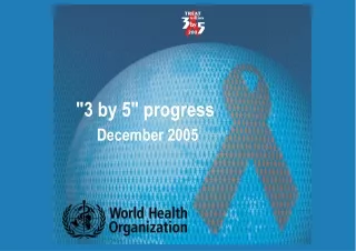 &quot;3 by 5&quot; progress  December 2005