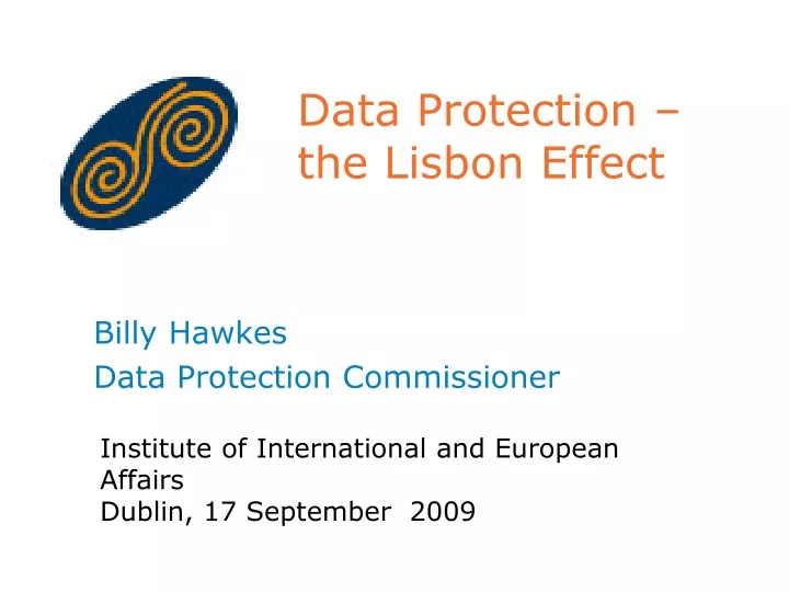 data protection the lisbon effect