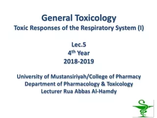 Objectives of this lecture are to: determine the respiratory tract structure &amp; function.