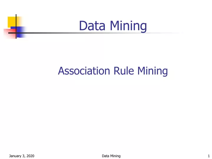 data mining association rule mining