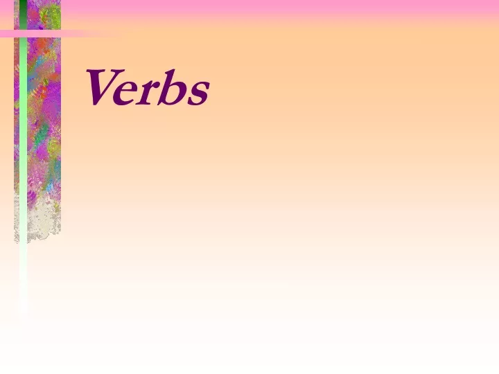 verbs