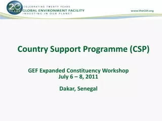 Country Support  Programme  (CSP)