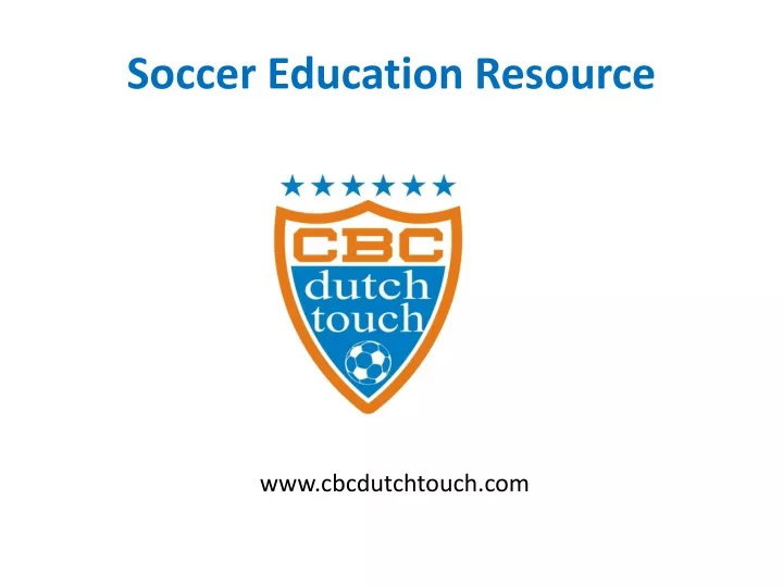 soccer education resource