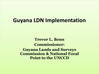 Guyana LDN Implementation