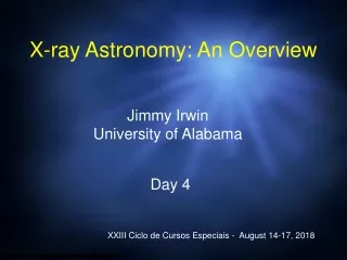X-ray Astronomy: An Overview