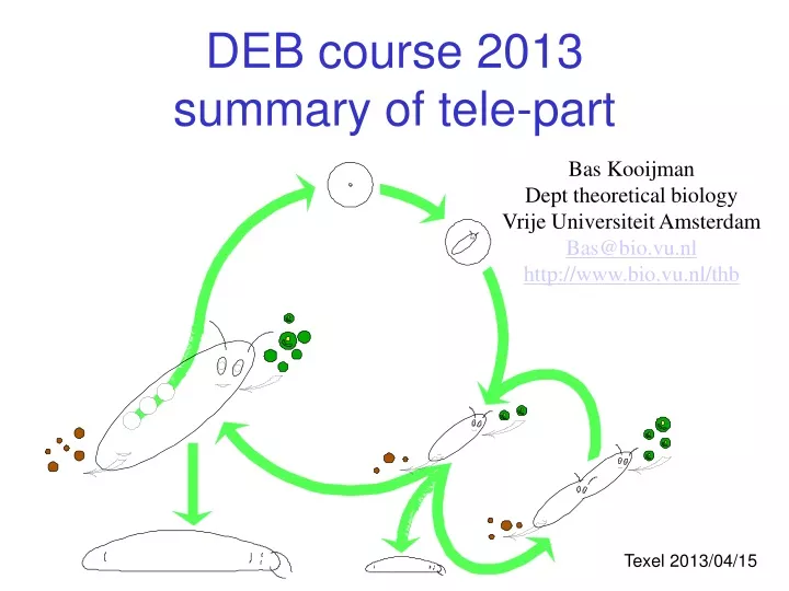 deb course 2013 summary of tele part